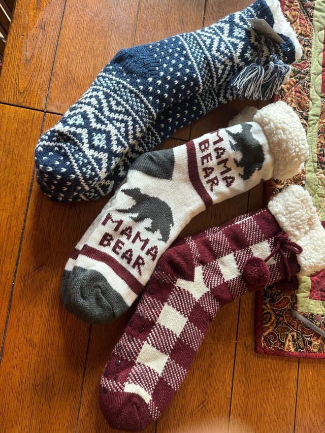 fleece socks 